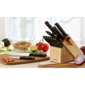 Farberware Edgekeeper 14-piece Triple-Rivet Knife Block Set