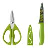 Farberware Classic 2-piece Herb Shears and 3.5-inch Resin Paring Knife