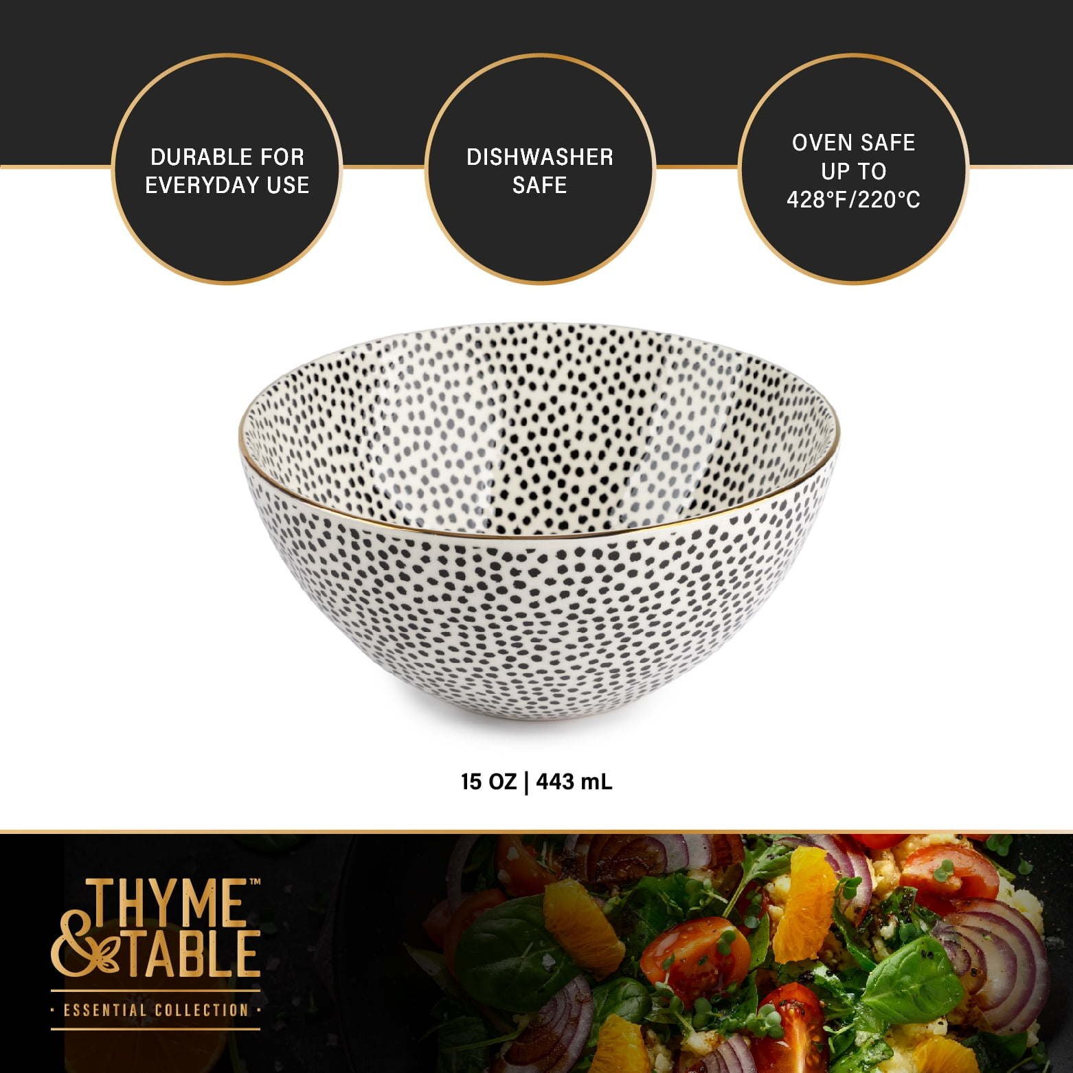 New Thyme & Table Large Bowls online 4